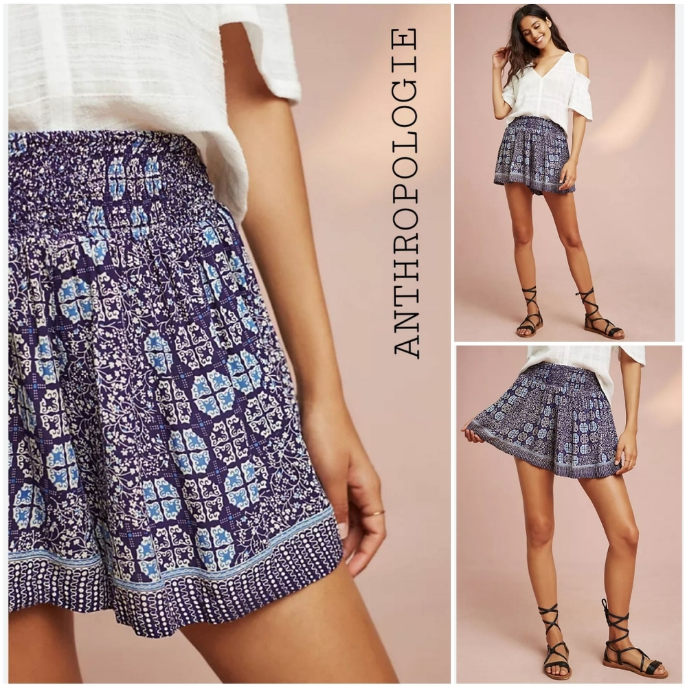Anthropologie | Nat Flowy Shorts size Medium